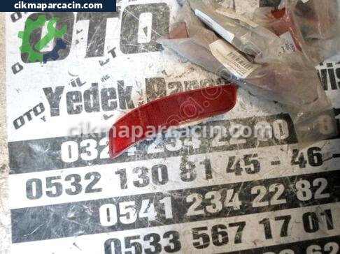 Toyota Corolla Tampon Reflektörü çıkma parça