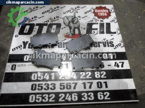Temsa Safir Disk Fren Balatası çıkma parça