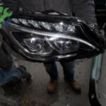 W205 C-CLASS ÇİFT MERCEKLİ SAĞ FAR (Farın camı çatlak)